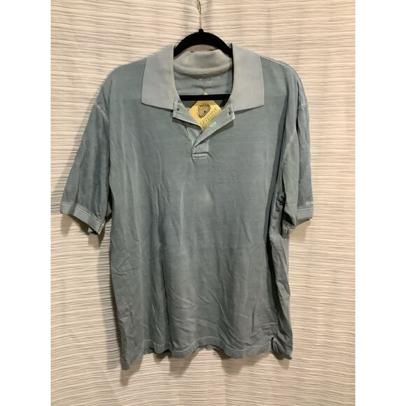 Slate Blue Woolrich Polo - Picture 1 of 3